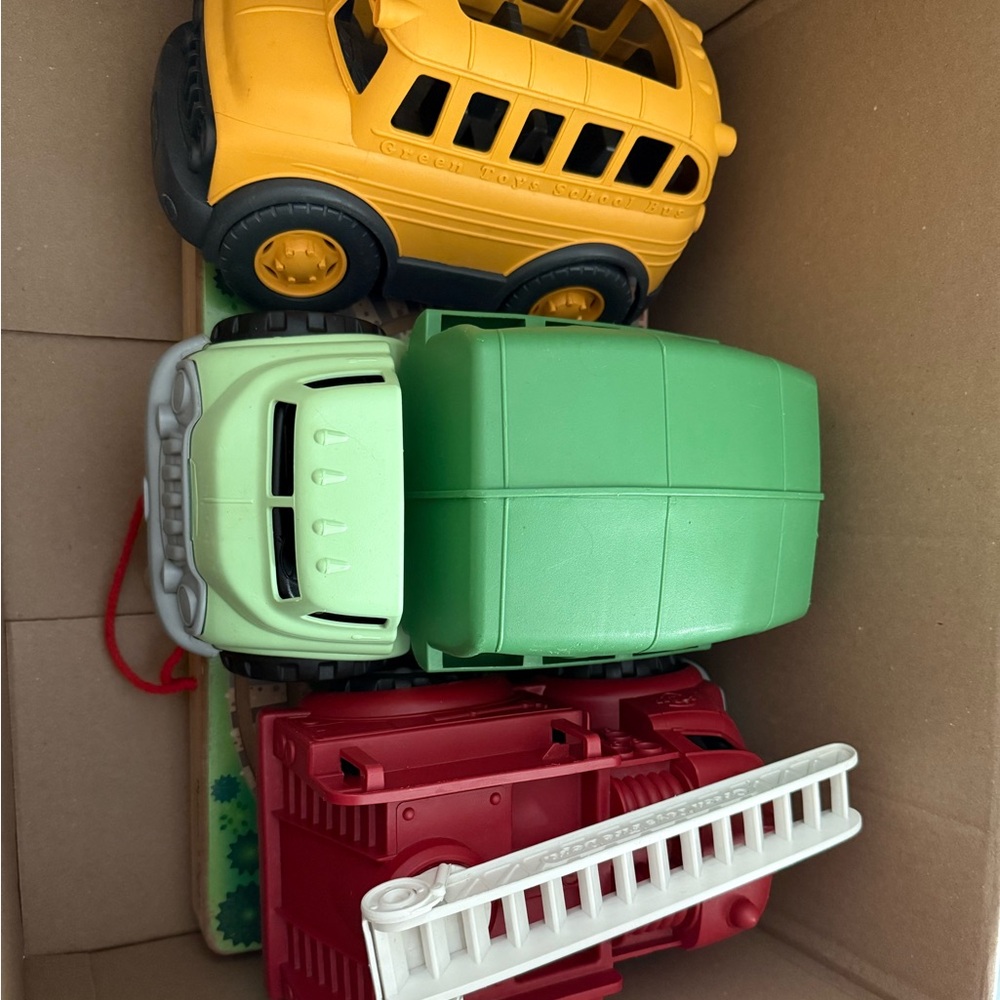Colorful Kids Vehicle Play Set